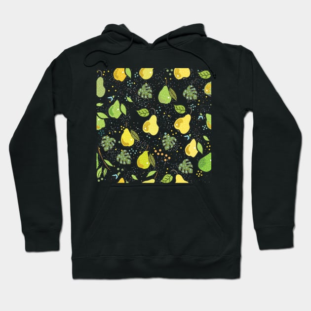 Cute Fruits Hoodie by Kristina Stellar Scandinavian Land